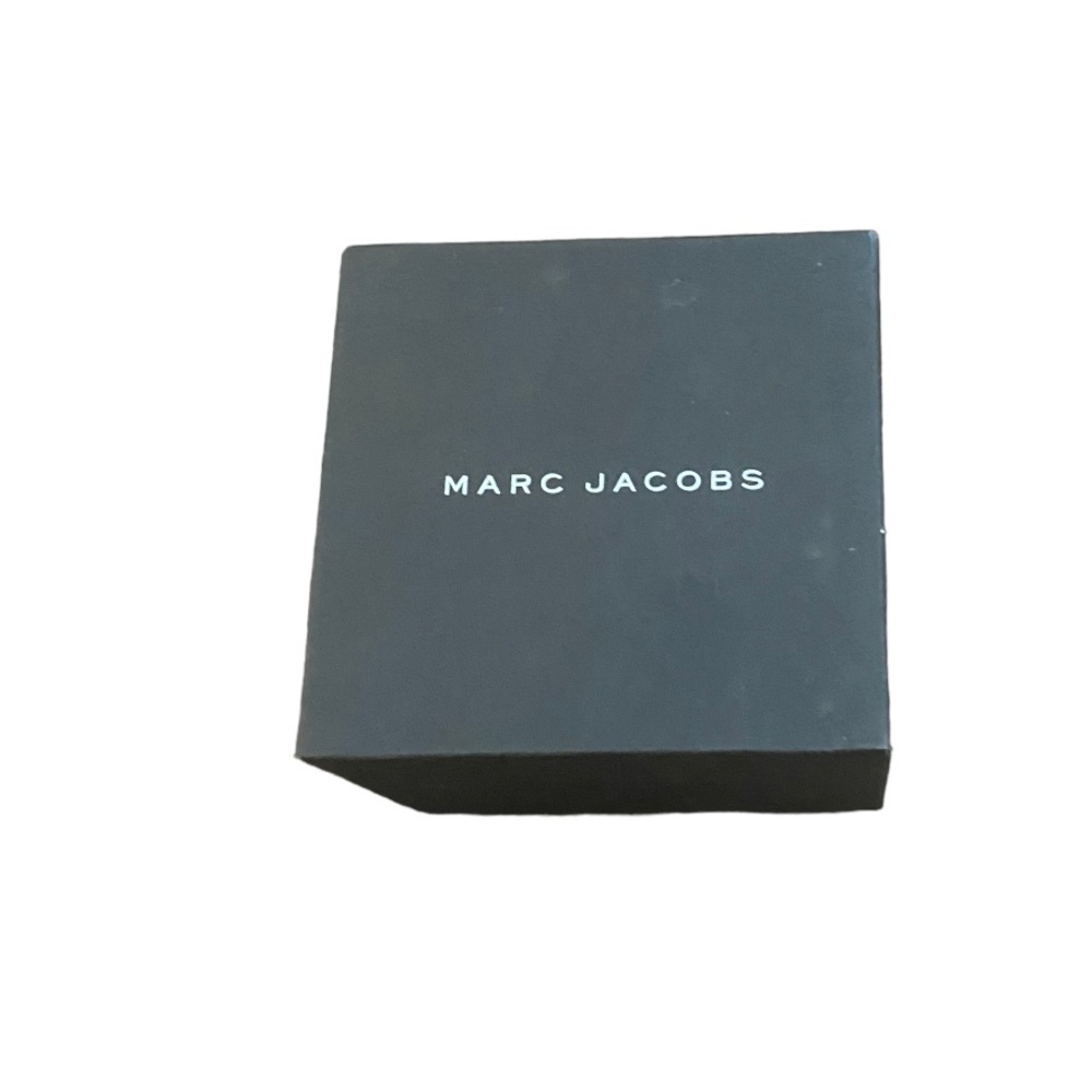 Marc by Marc Jacobs Womens Classic Rainbow Crystal Black Dial Gold Tone Watch - Picture 6 of 7